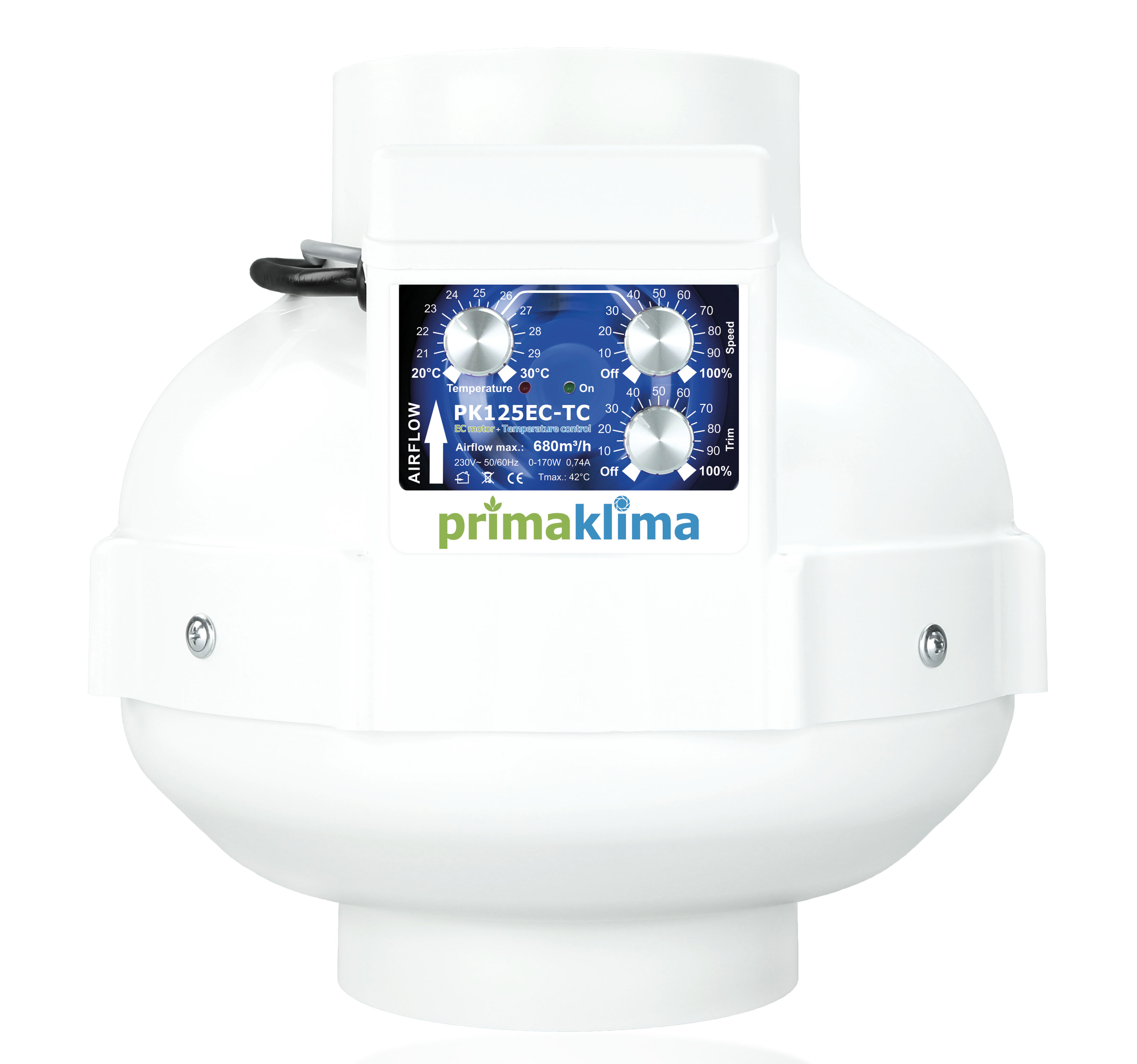 Prima Klima EC Ventilator 125EC-TC